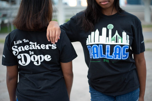 Dallas "Life in Sneakers is Dope" T-Shirt